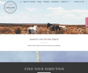 Dakotasouthboutique.com(Women&#039;s Apparel and Accessories Boutique) Screenshot