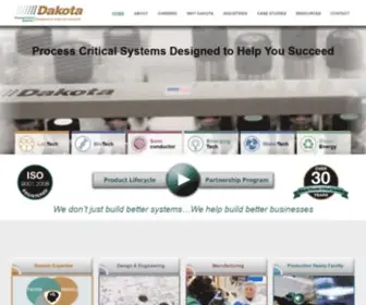 Dakotasystems.com(Process-Critical Systems) Screenshot