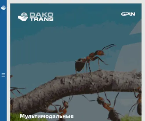 Dakotrans.ru(DAKOTRANS Транспортная компания Дакотранс) Screenshot