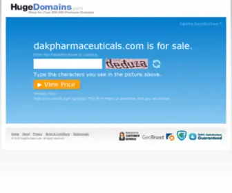 Dakpharmaceuticals.com(Dakpharmaceuticals) Screenshot