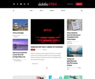 Daktilo1984.com(Anasayfa) Screenshot