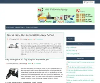 Daktra.com.vn(Một trang web mới sử dụng WordPress) Screenshot