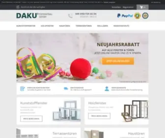 Daku-Fenster.de(Fenster jetzt online konfigurieren) Screenshot