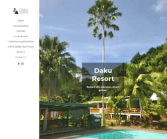 Dakuresort.com(Affordable Accommodation Savusavu Fiji) Screenshot