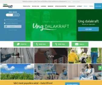 Dalakraft.se(Borlänge) Screenshot