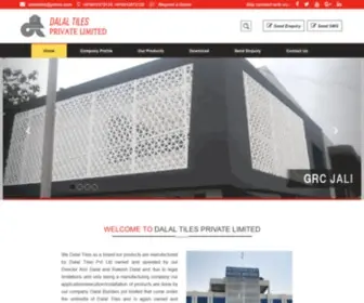 Dalaltiles.com(DALAL TILES INDUSTRIES) Screenshot
