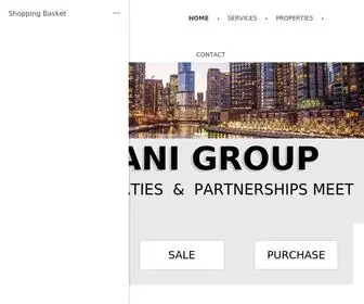 Dalanigroup.com(Where Properties & Partnerships Meet Dalani Group) Screenshot