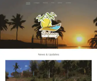 Dalaroy.com(Dalaroy Beach Resort) Screenshot