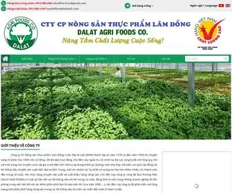 Dalatagrifoods.com(Trang ch) Screenshot