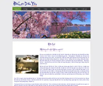 Dalatdauyeu.org(Đà) Screenshot