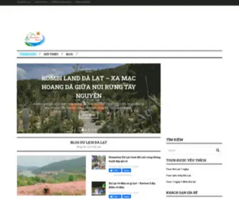 Dalatpalace.vn(Dalat Palace) Screenshot
