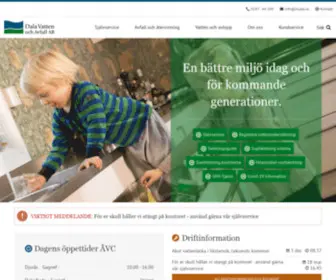 DalavattenavFall.se(Dala Vatten och Avfall AB) Screenshot