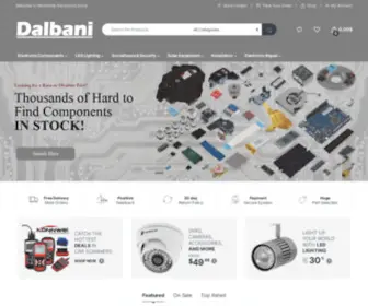 Dalbani.co(Huge Variety of Electronic Components) Screenshot