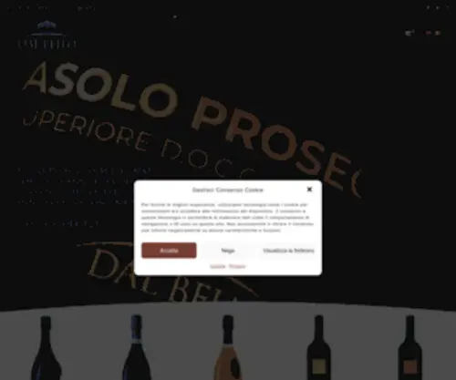 Dalbellovini.it(Dal Bello Vini) Screenshot