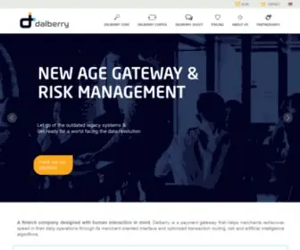 Dalberry.com(The payment gateway with the lowest fees in Europe) Screenshot