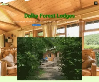 Dalbyforestlogcabins.co.uk(Luxurious Log Cabin Holidays) Screenshot