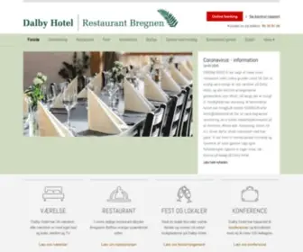 Dalbyhotel.dk(Hotel i skønne omgivelser på Sydsjælland nær Køge & Næstved) Screenshot