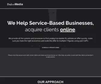 Dalcemedia.com(We help service) Screenshot