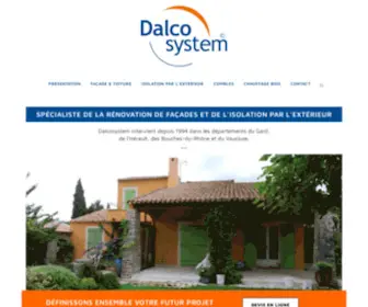 Dalcosystem.com(Spécialiste en isolation thermique et rénovation extérieure) Screenshot