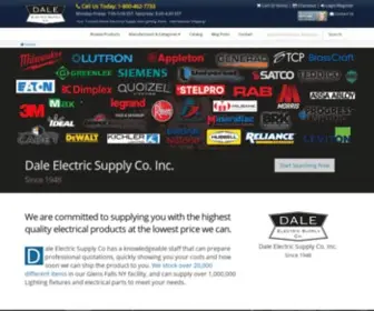 Dale-Electric.com(Dale Electric Supply) Screenshot