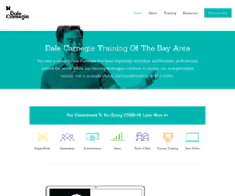 Dalecarnegiebayarea.com(Dale Carnegie Training of The Bay Area) Screenshot