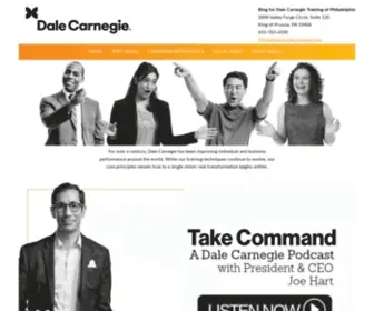 Dalecarnegiewayphilly.com(Dale Carnegie Philadelphia) Screenshot