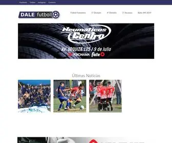 Dalefutbol.com.ar(Futbol.agustín alvarez) Screenshot