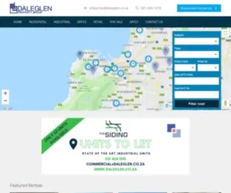 Daleglen.co.za(Daleglen Property Group) Screenshot