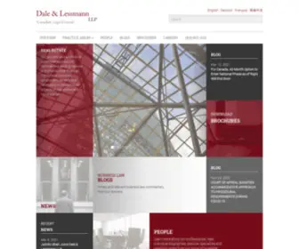 Dalelessmann.com(Our solutions) Screenshot