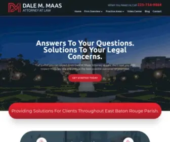 Dalemaasatty.com(Baton Rouge Estate Planning Lawyer) Screenshot