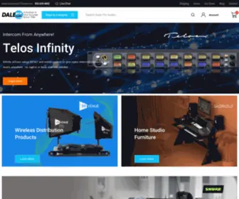 Daleproaudio.net(Dale Pro Audio) Screenshot
