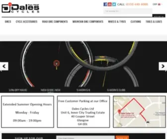 Dalescycles.com(Dales Cycles (Est) Screenshot