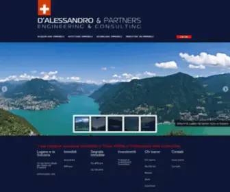 Dalessandro-Consulting.ch(Immobiliare in Ticino) Screenshot