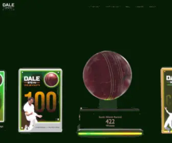 Dalesteynnft.com(Dale Steyn's NFT collectables) Screenshot