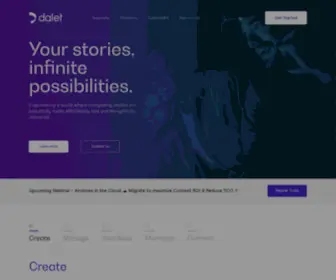 Dalet.com(Agile Media Solutions) Screenshot