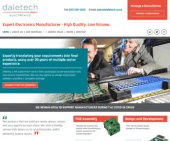 Daletech.co.uk(EMS Company) Screenshot