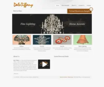 Daletiffany.com(Dale Tiffany) Screenshot
