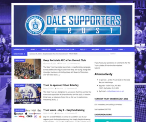 Daletrust.co.uk(Dale Trust) Screenshot