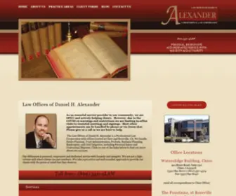 Dalexander.com(Estate Planning) Screenshot