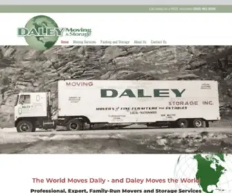 Daleymoving.com(Daley Moving and Storage) Screenshot