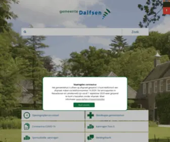 Dalfsen.nl(Gemeente Dalfsen) Screenshot