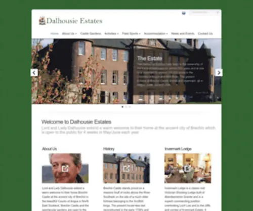 Dalhousieestates.co.uk(Dalhousie Estates) Screenshot