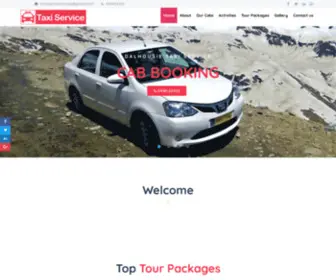 Dalhousietaxiservice.com(Dalhousie taxi service) Screenshot