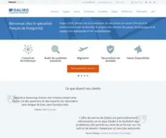 Dalibo.com(Dalibo, l'Expertise PostgreSQL) Screenshot
