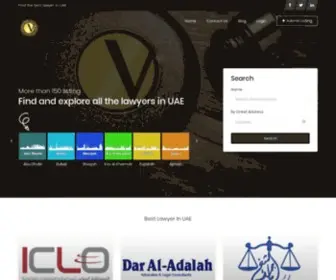 Dalilvision.com(Best Lawyer in UAE) Screenshot