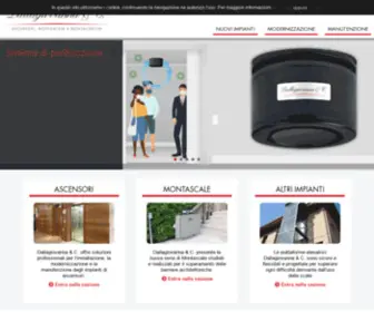 Dallagiovanna.com(Manutenzione e riparazione ascensori e montacarichi) Screenshot