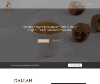 Dallah-Arabia.com(A boutique cafe in Oman) Screenshot