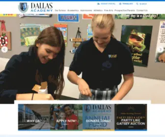 Dallas-Academy.com(Dallas Academy) Screenshot