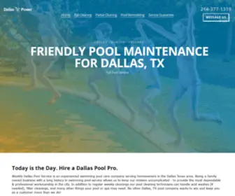 Dallas-Poolservice.net(Pool Service in Dallas) Screenshot