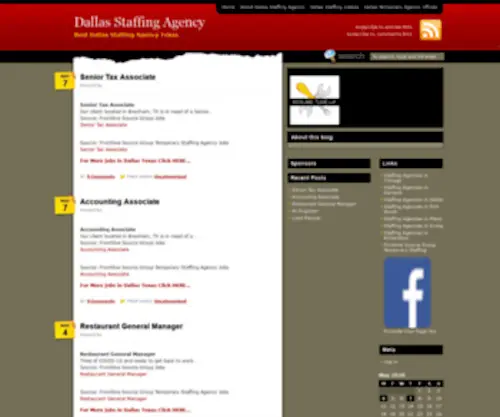 Dallas-Staffing-Agency.com(Dallas Staffing Agency) Screenshot